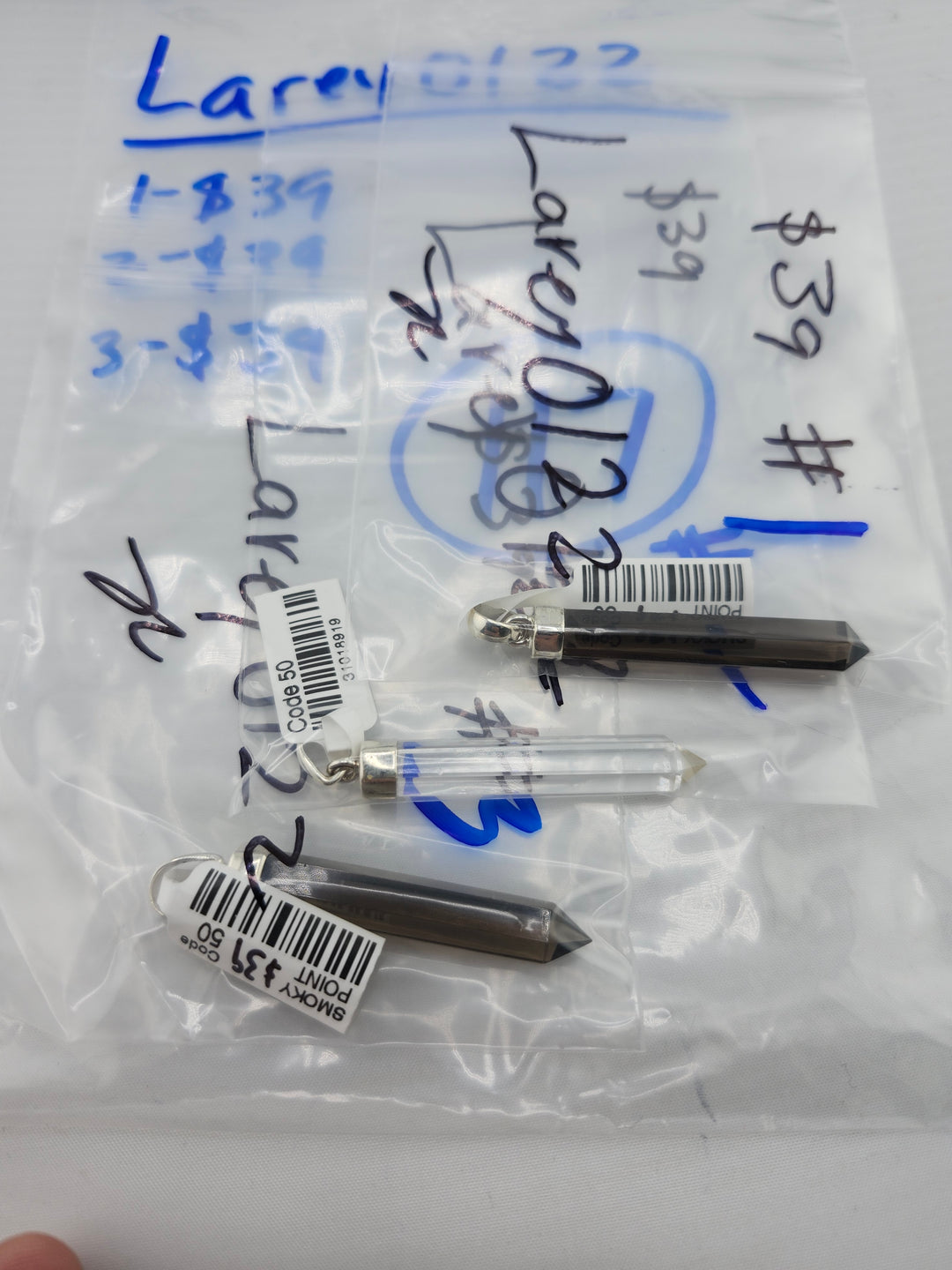 PM SHOW 48HR - RESERVED FOR: Larey0122 - 9/5/2025 FL tiktok Live Show - 3 Sterling Silver Items