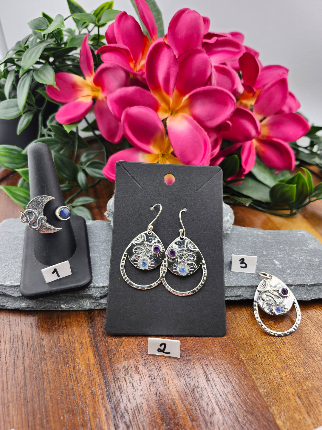 RESERVED FOR:  L8DYMAC -10/19/2024 -  3 Sterling Silver Items