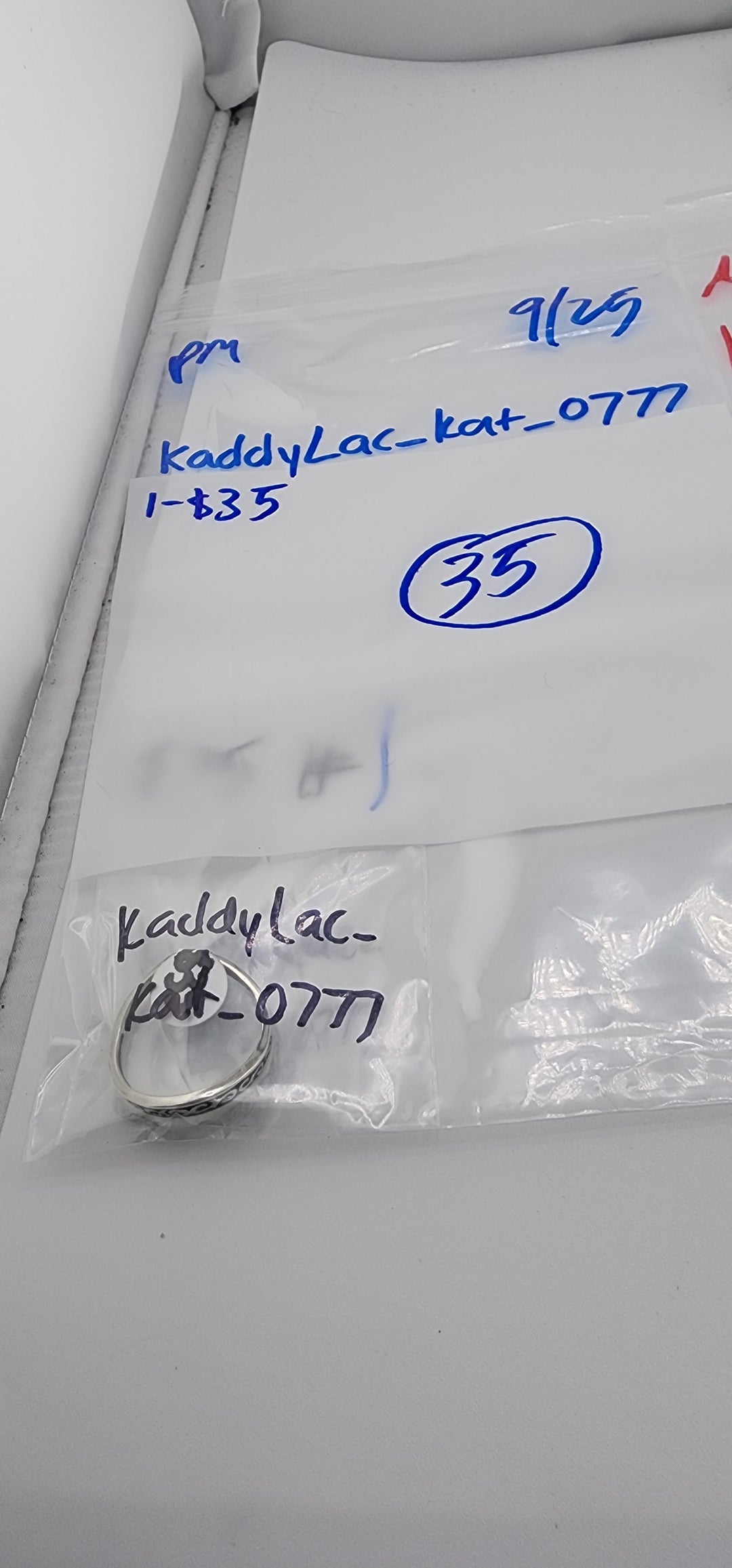 PM SHOW 48HR - RESERVED FOR: kaddyLac_Kat_0777 - 9/25/2025 FL tiktok Live Show - 1 Sterling Silver Items