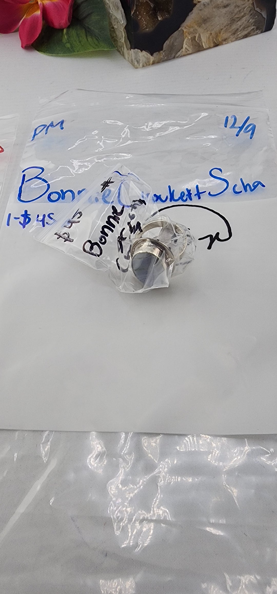 PM SHOW 48HR - RESERVED FOR: Bonnie Crockett Scha - 12/9/2025 tiktok Live Show - 1 Sterling Silver Items