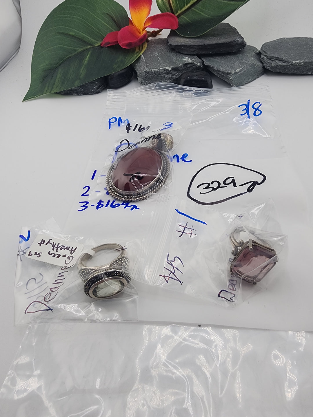 Deanne - 3/8/26 - 3 925 Sterling Silver Items