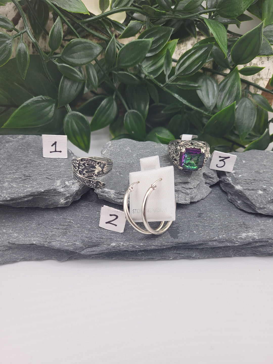 RESERVED FOR:  Marivel Alcala-11/11/2024 -3  Sterling Silver Items
