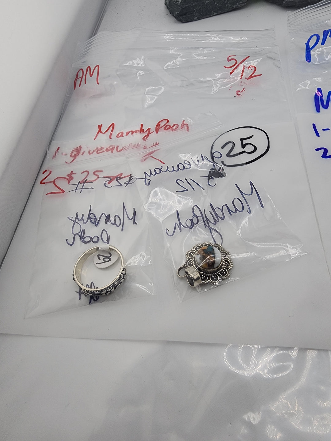 Mandy Pooh - 5/12/26 - 2 925 Sterling Silver Items