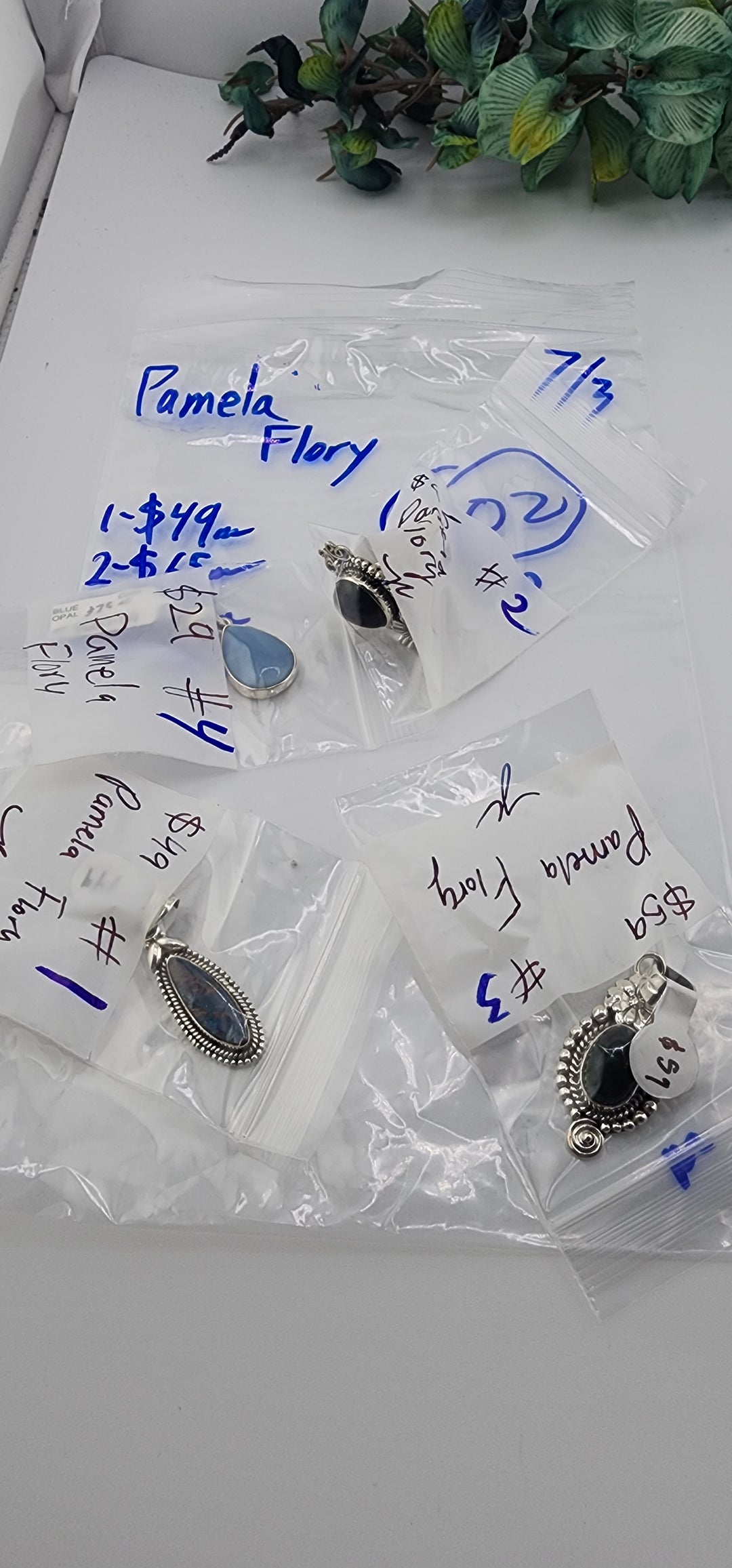 48HR - RESERVED FOR: Pamela Flory - 7/3/2025 FL tiktok Live Show - 4 Sterling Silver Items