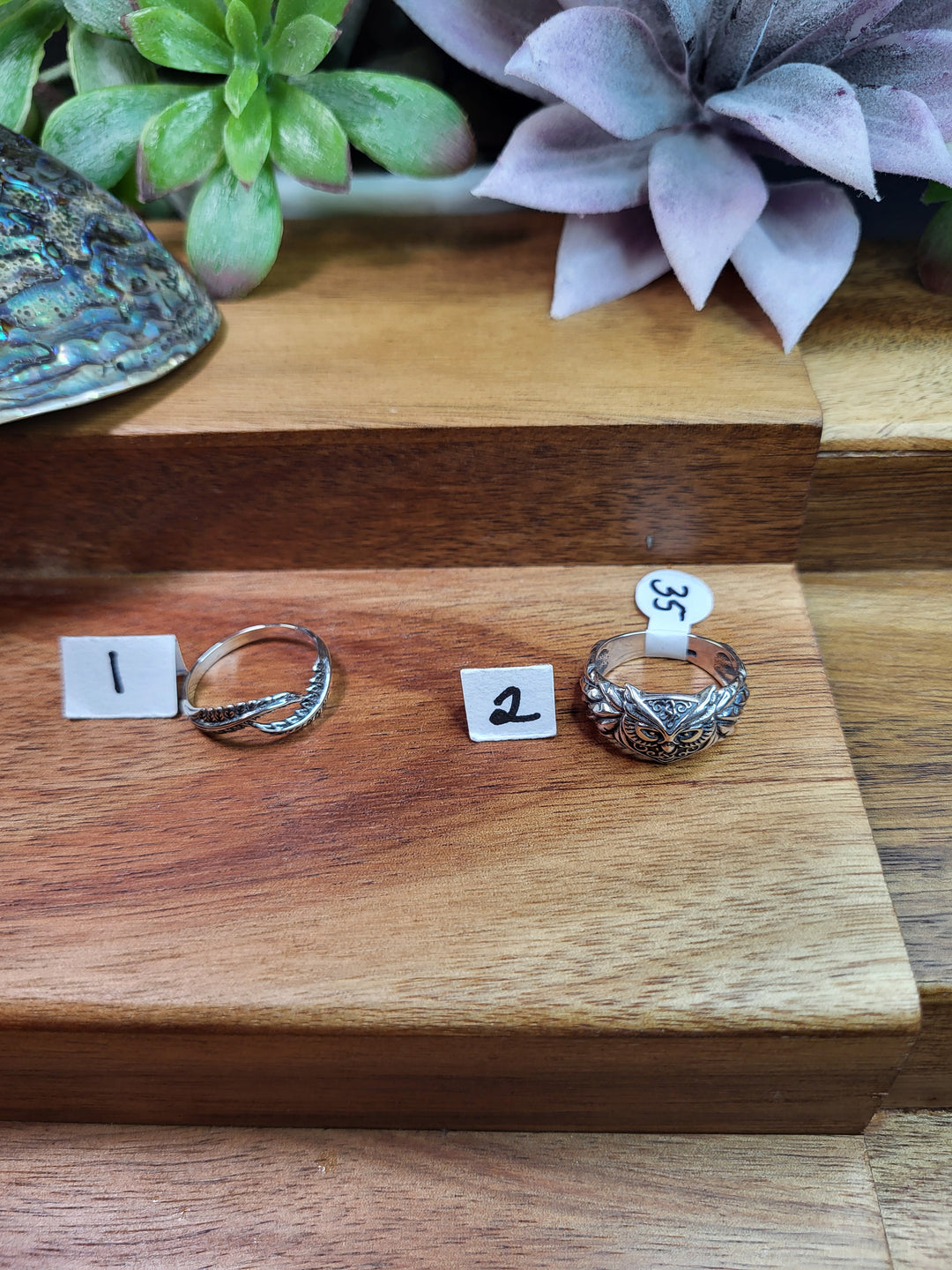 RESERVED FOR: amysabers 8/25/24- 2 Sterling Silver Items