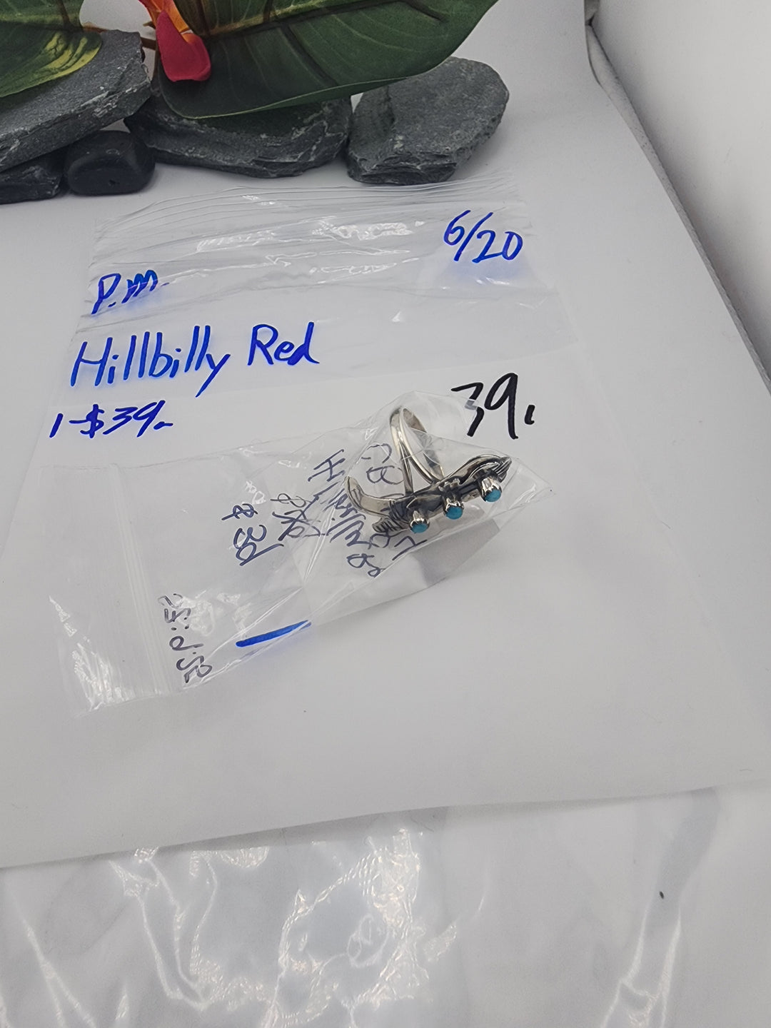 Hillbilly Red - 6/20/26 PM - 1 925 Sterling Silver