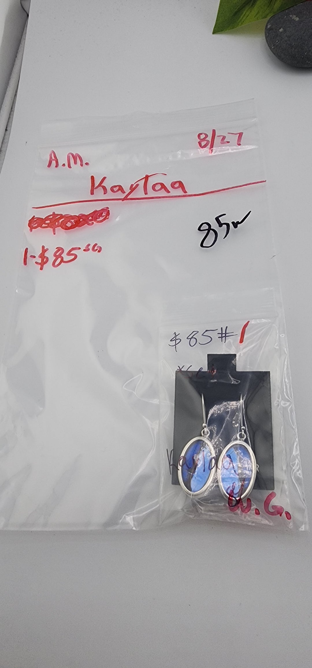 AM SHOW 48HR - RESERVED FOR: Kaylaa - 8/27/2025 FL tiktok Live Show - 1 Sterling Silver Items