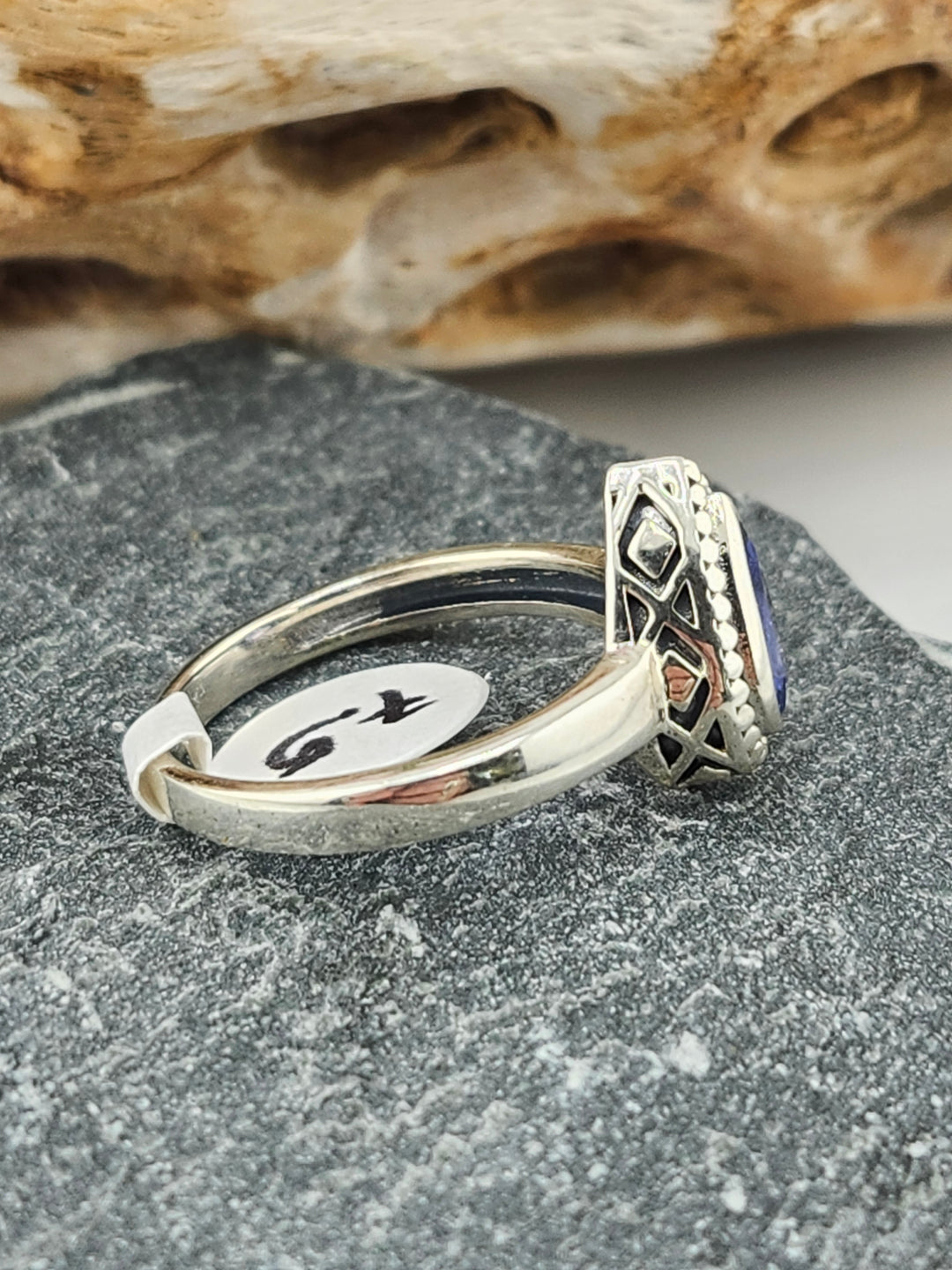 Tanzanite Teardrop Ring