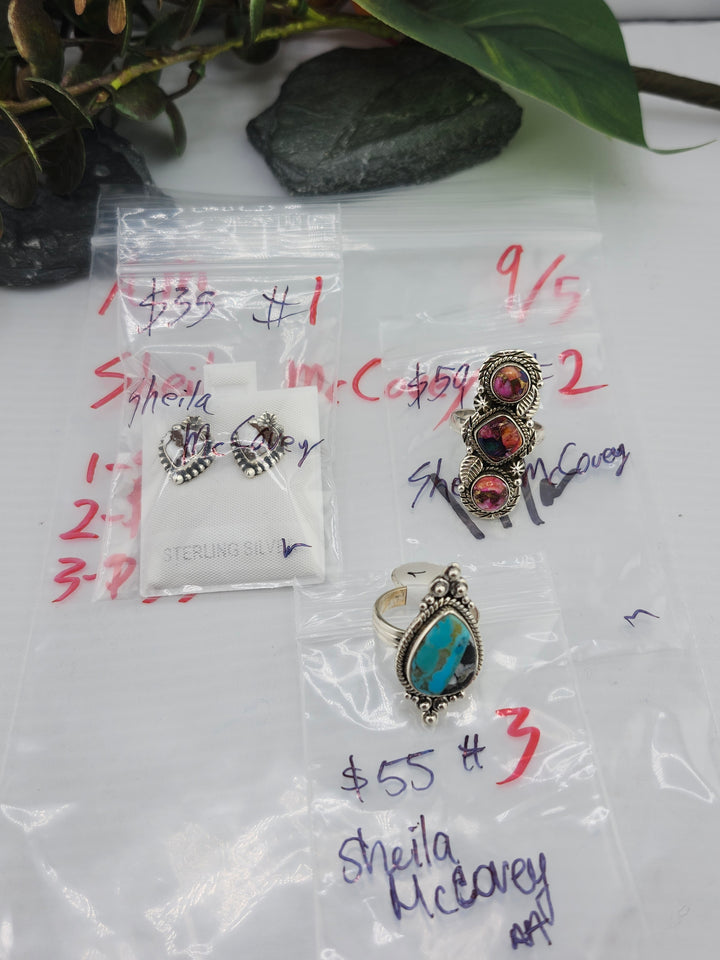 AM SHOW 48HR - RESERVED FOR: Sheila McCovey - 9/5/2025 FL tiktok Live Show - 3 Sterling Silver Items