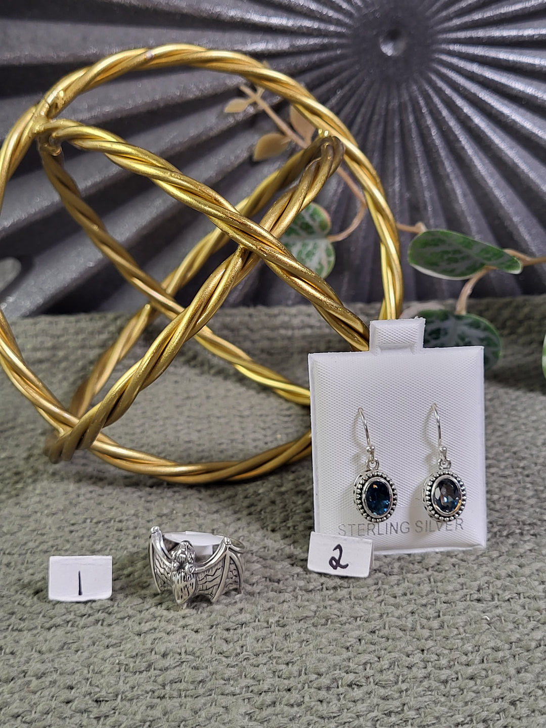RESERVED FOR: Kendall Kussow 8/30/24 - 2 Sterling Silver Items