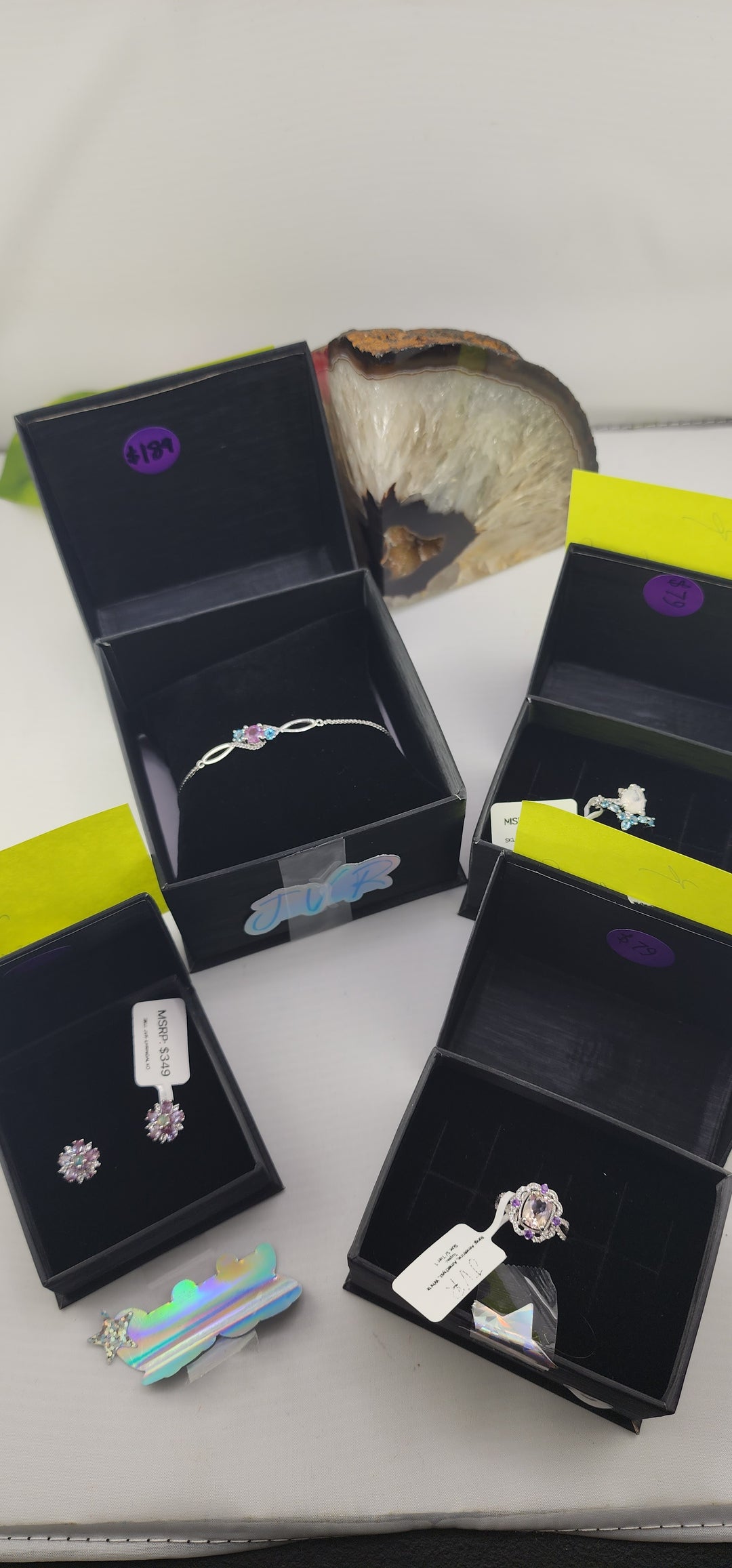 PM SHOW 48HR - RESERVED FOR:  jaclynsteiner- 12/18/2025 tiktok Live Show -6 Sterling Silver Items