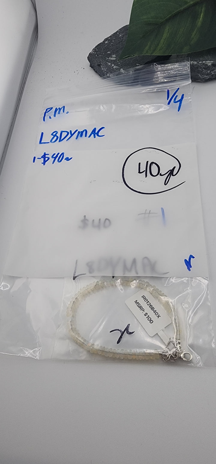PM SHOW 48HR - RESERVED FOR: L8DYMAC - 1/4/2026 tiktok Live Show - 1 Sterling Silver Items