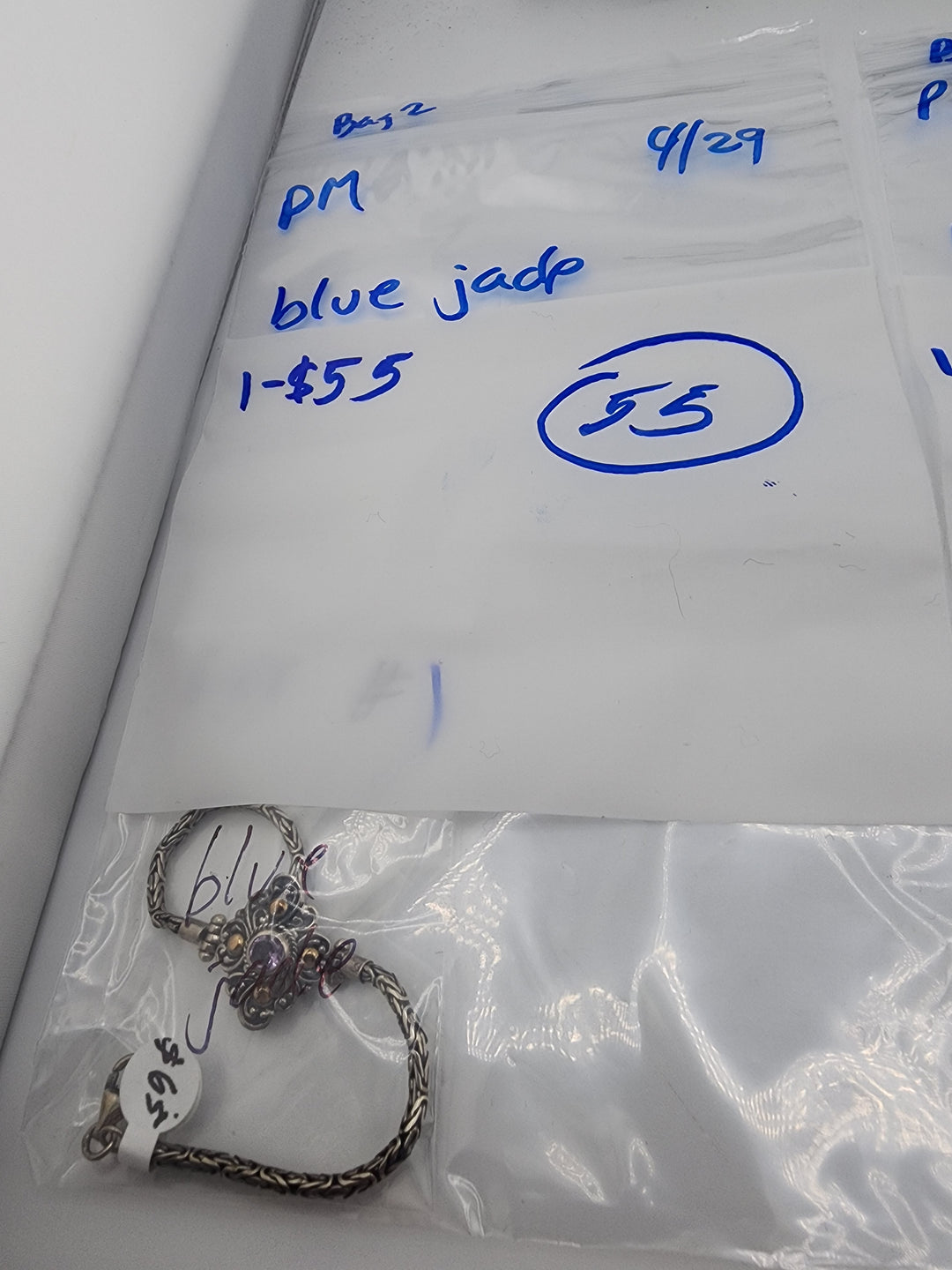 Blue jade *BAG 2* - 4/29/26 PM - 1  925 Sterling Silver Items