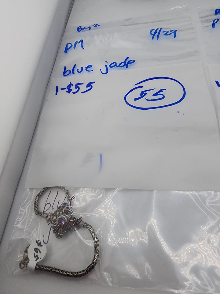 Blue jade *BAG 2* - 4/29/26 PM - 1  925 Sterling Silver Items
