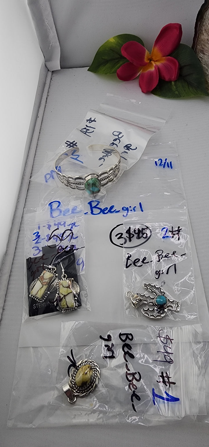 PM SHOW 48HR - RESERVED FOR: Bee_Bee_girl - 12/11/2025 tiktok Live Show - 4 Sterling Silver Items
