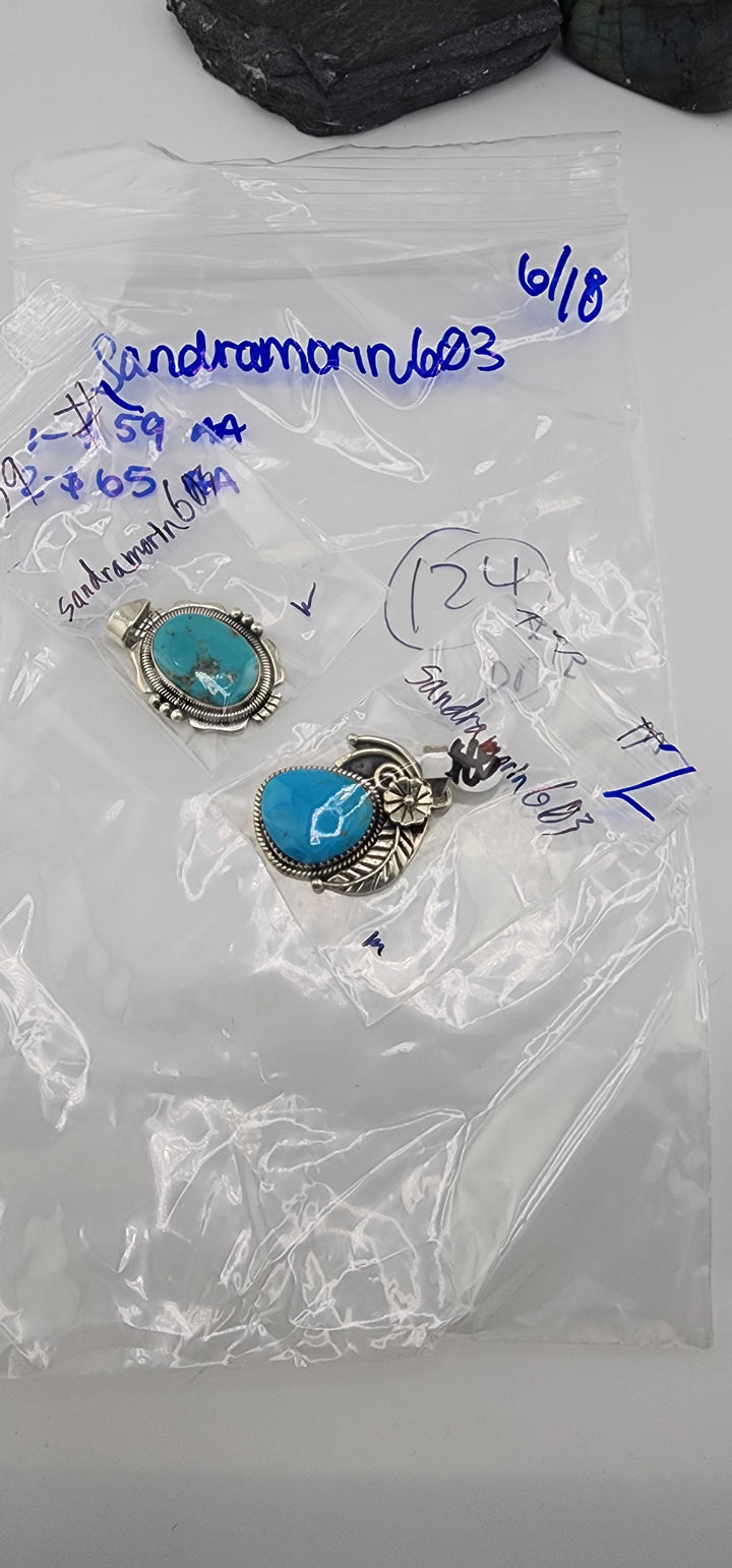 RESERVED FOR: sandramorin603 - 6/18/2025 tiktok Reservation Live Show - 2 Sterling Silver Items