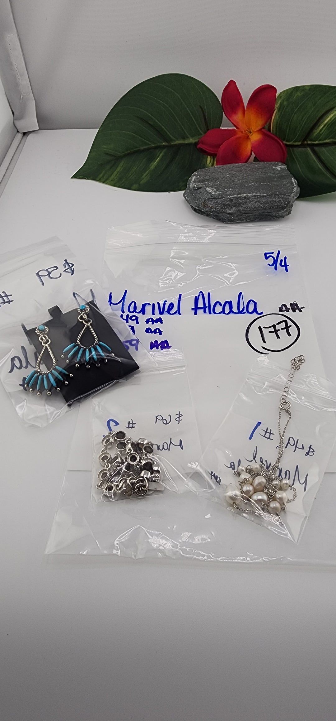 RESERVED FOR: Marivel Alcala - 5/4/2025 tiktok Live Show - 3 Sterling Silver Items
