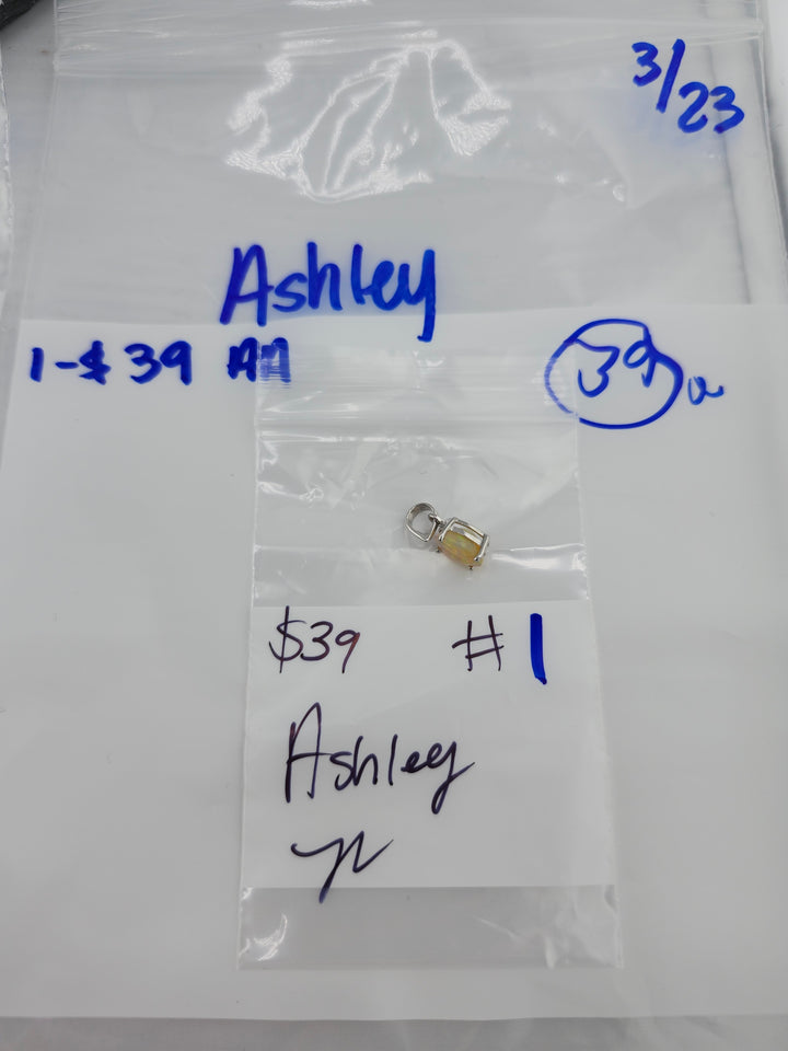 RESERVED FOR: Ashley - 3/23/2025 Live Show - 1 Sterling Silver Items