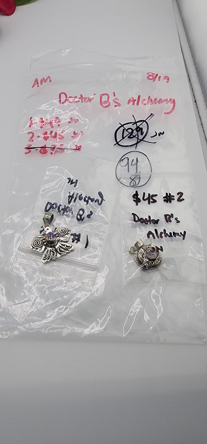 AM SHOW 48HR - RESERVED FOR:  Doctor B's Alchemy- 8/19/2025 FL tiktok Live Show - 2 Sterling Silver Items