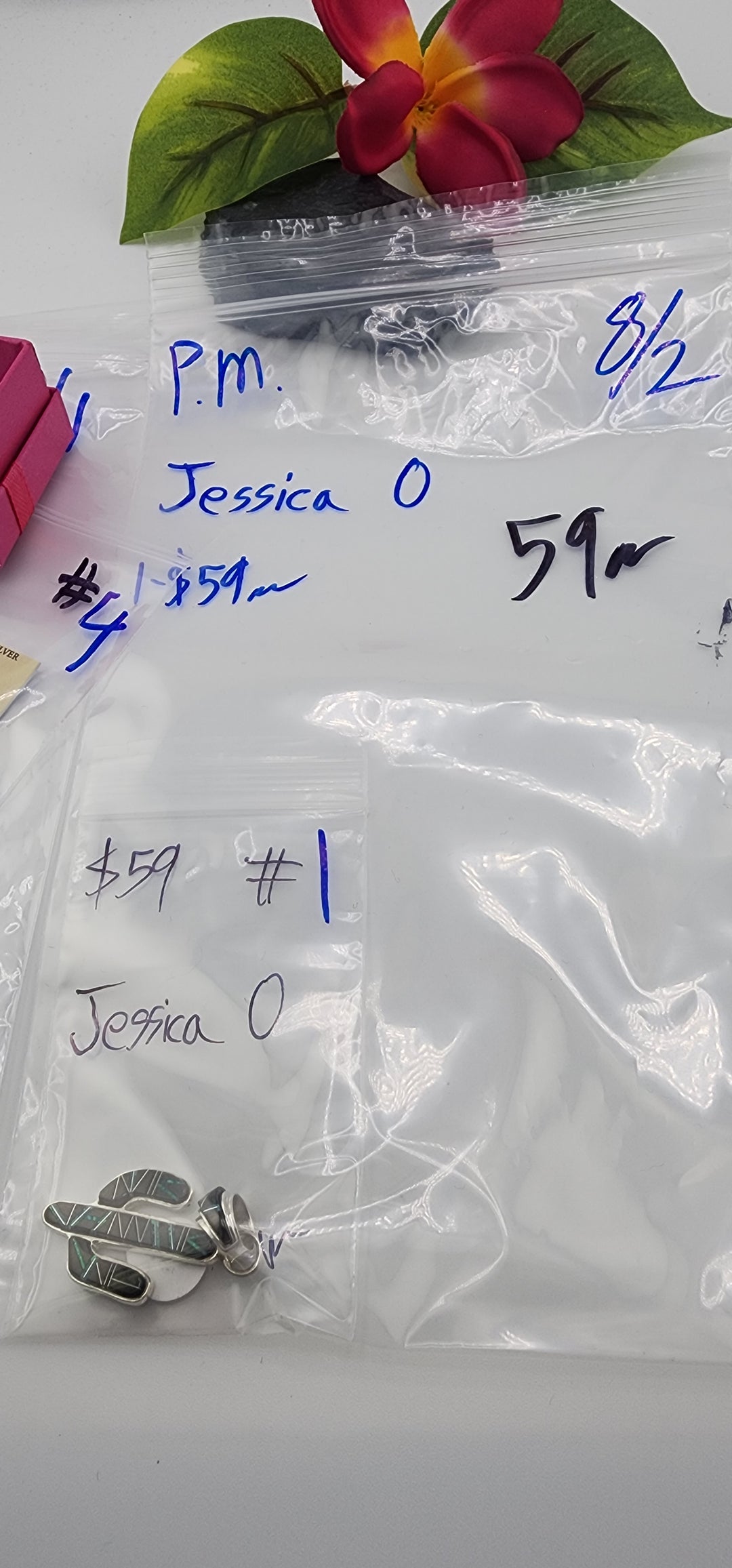 PM SHOW 48HR - RESERVED FOR: Jessica O  - 8/2/2025 FL tiktok Live Show - 1 Sterling Silver Items