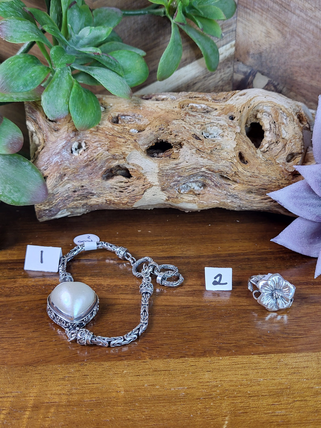 RESERVED FOR: Maria Arana 8/3/24- 2 Sterling Silver Items