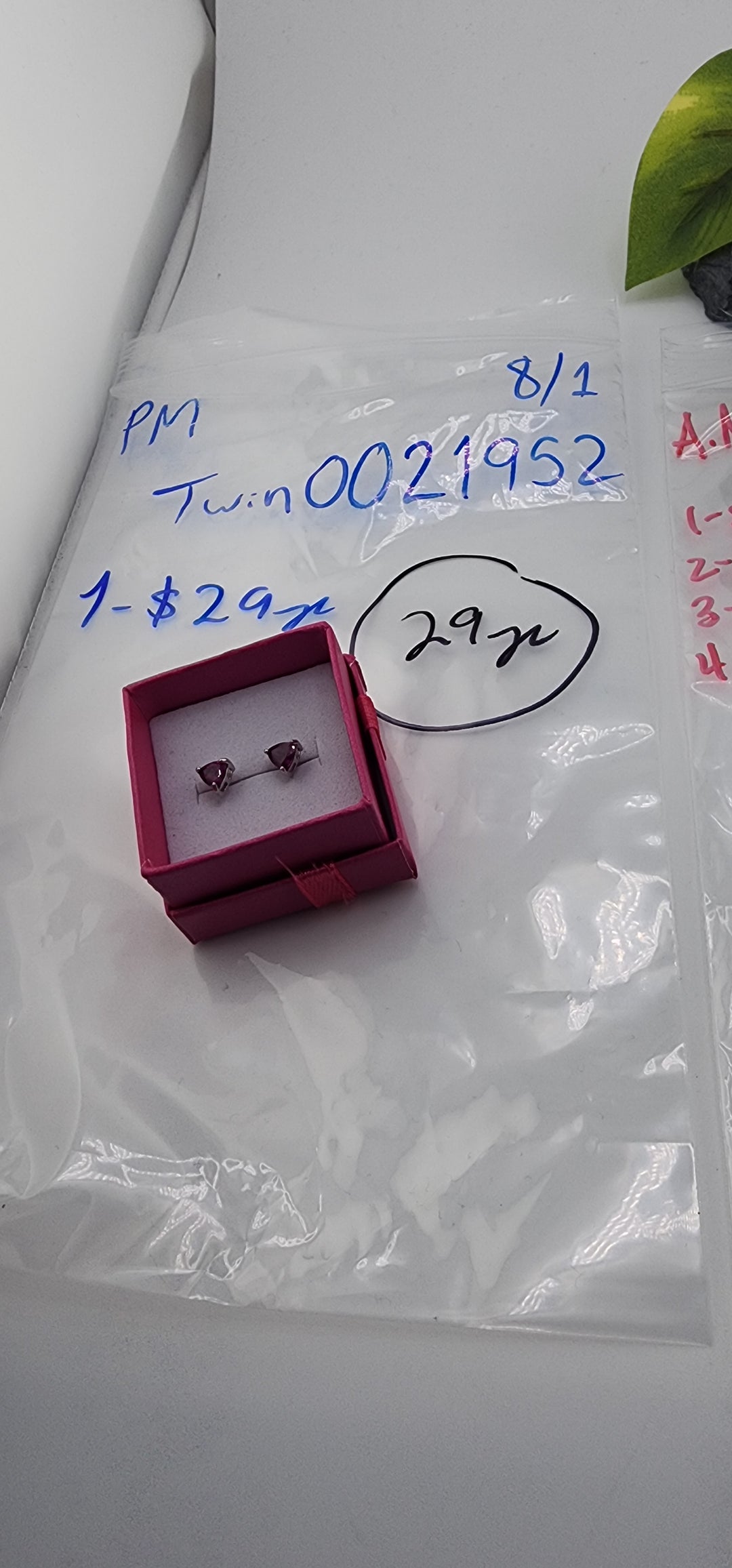 PM SHOW 48HR - RESERVED FOR:  Twin0021952 - 8/1/2025 FL tiktok Live Show - 1 Sterling Silver Items