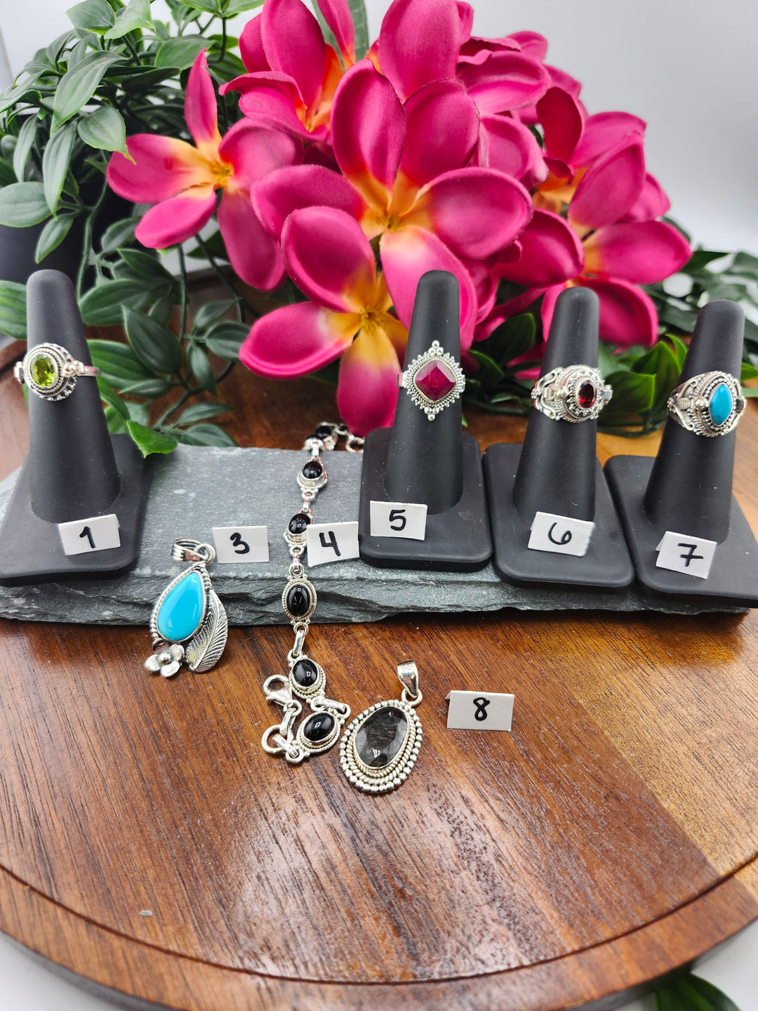 RESERVED FOR: Gina -10/19/2024 - 7 Sterling Silver Items