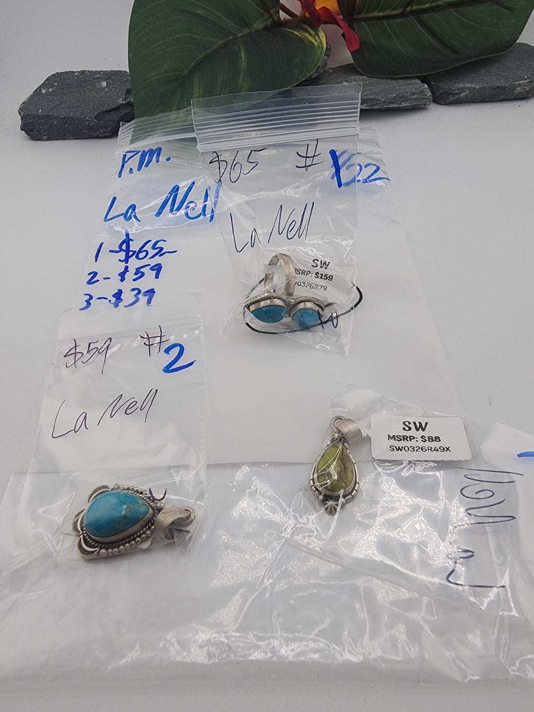 La Nell - 4/22/26 PM - 3 925 Sterling Silver Items