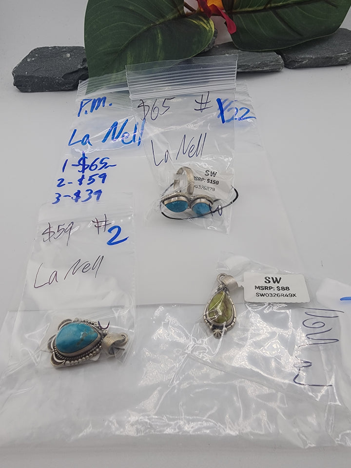 La Nell - 4/22/26 PM - 3 925 Sterling Silver Items