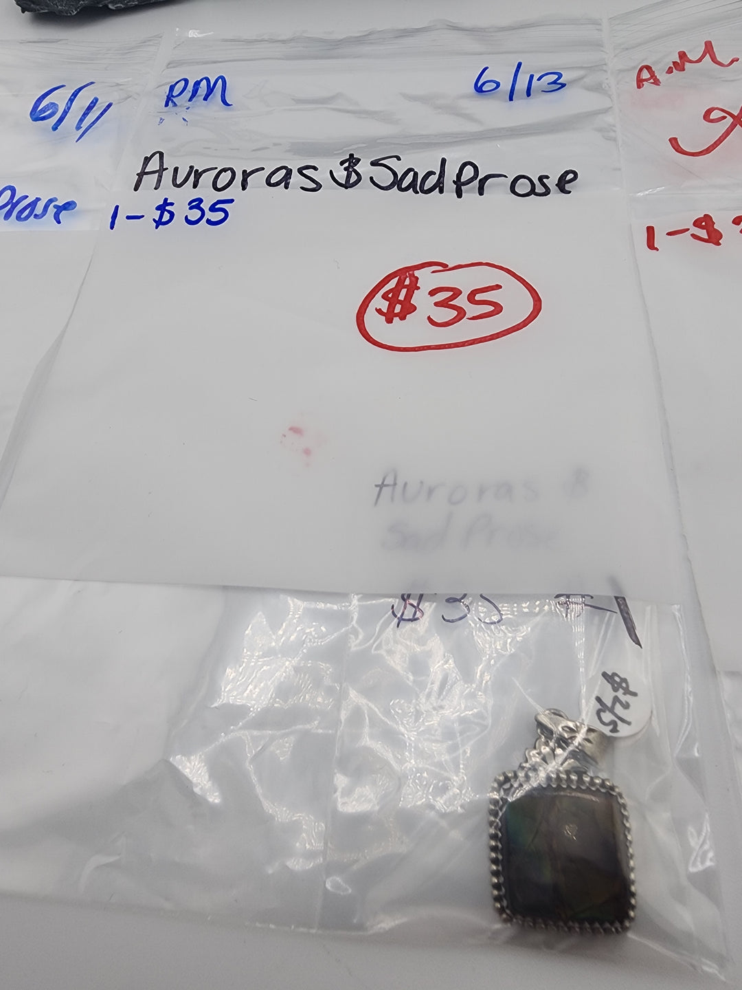 auroras&sadprose - 6/13/26 PM - 1 925 Sterling Silver