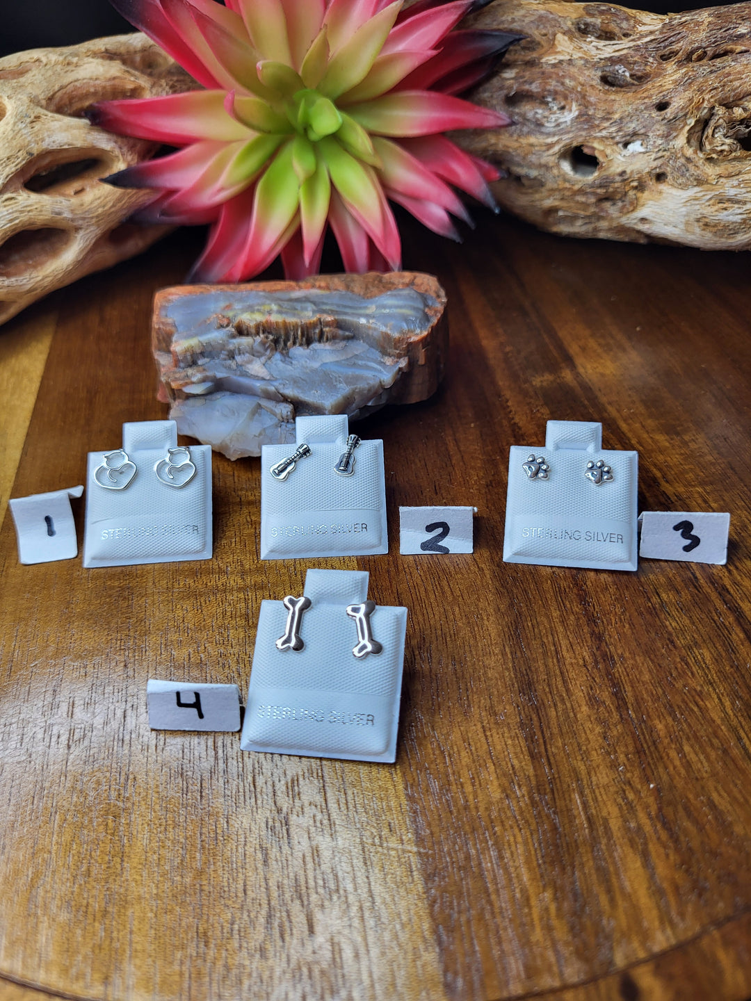 RESERVED FOR: kamasa 8/1/24- 4 Sterling Silver Items