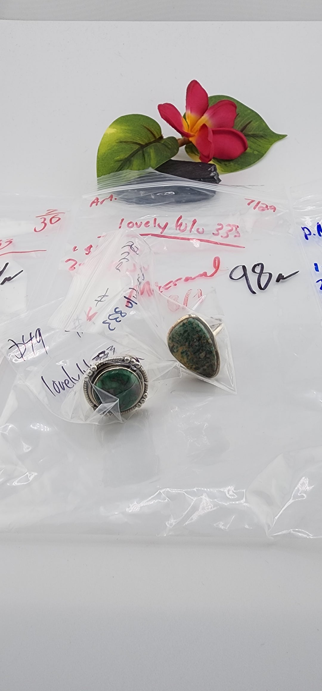 AM SHOW 48HR - RESERVED FOR:  lovelylulu333-7/29/2025 FL tiktok Live Show - 2 Sterling Silver Items