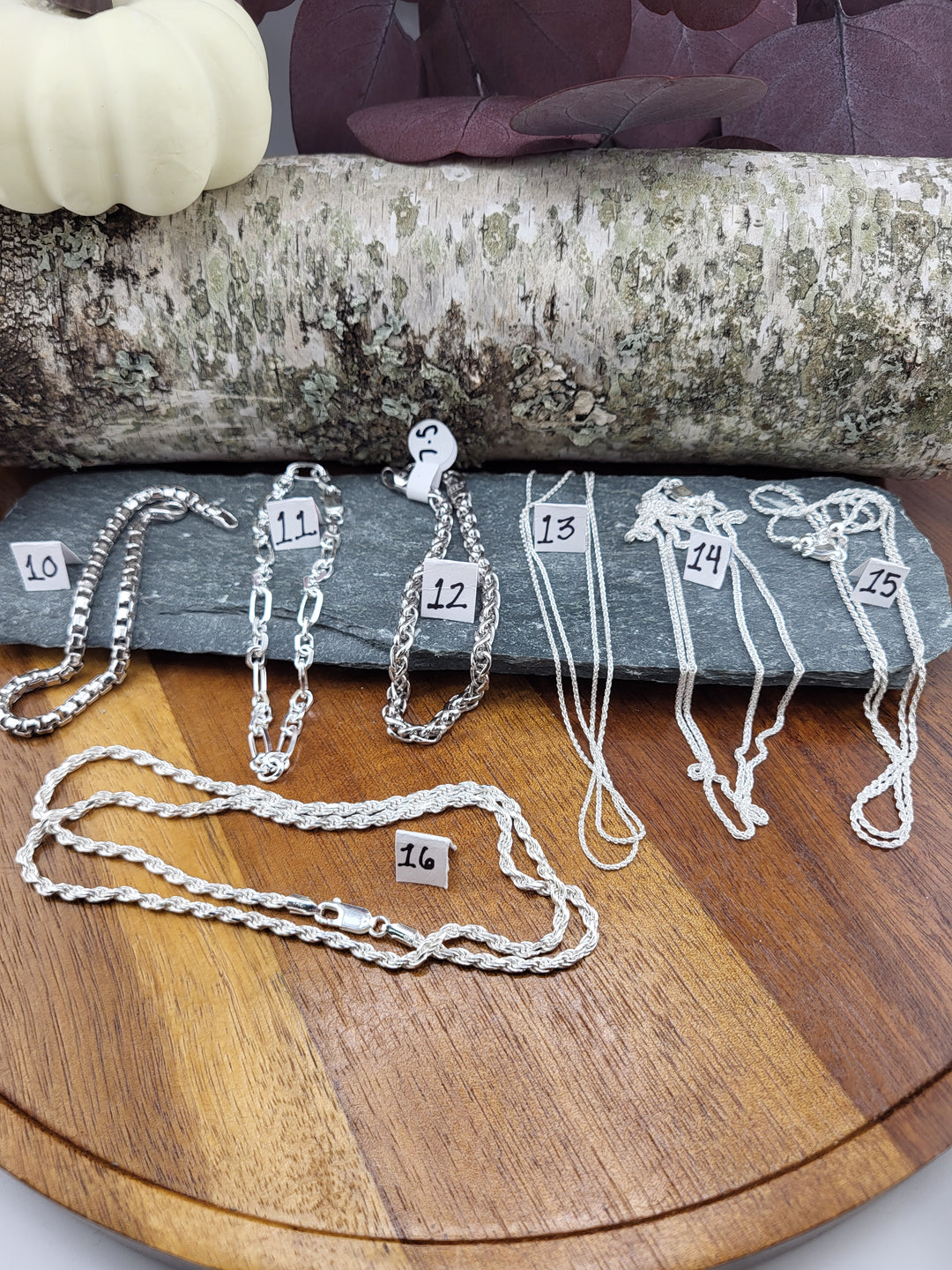 RESERVED FOR: Cash Cow Side Hustler - 10/05/2024 - 16 Sterling Silver Items