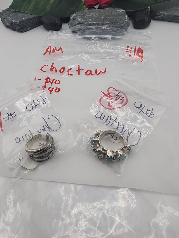Choctaw - 4/9/26 - 2  925 Sterling Silver Items