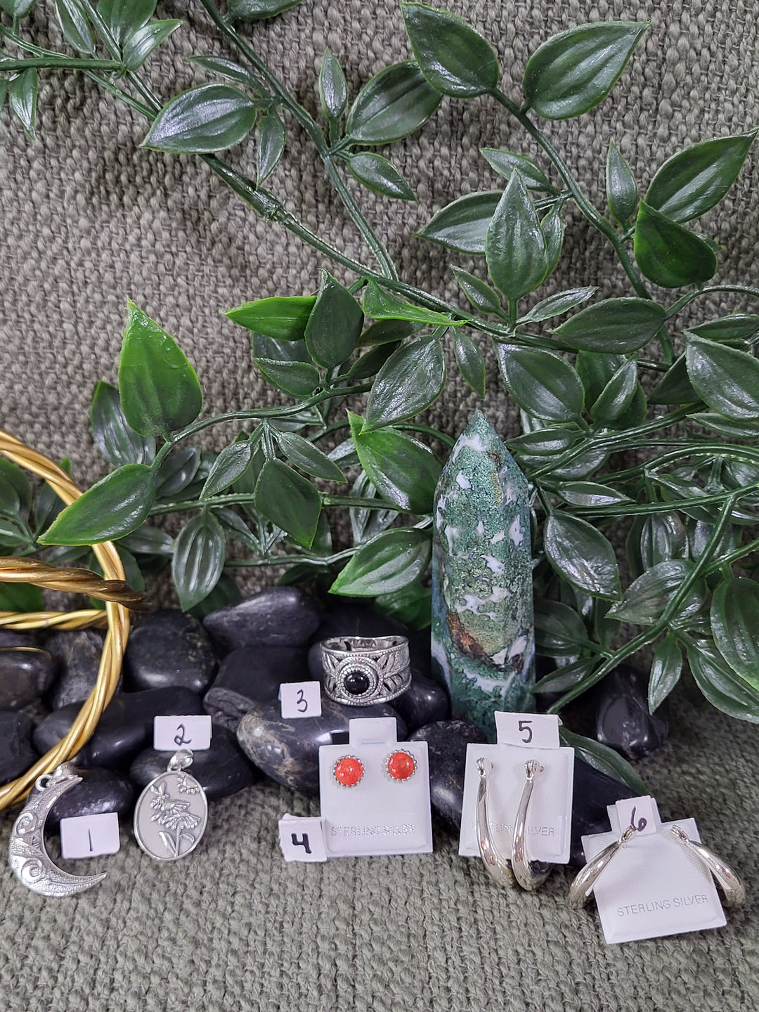 RESERVED FOR: patriciatheodoswh 8/23/24- 6 Sterling Silver Items