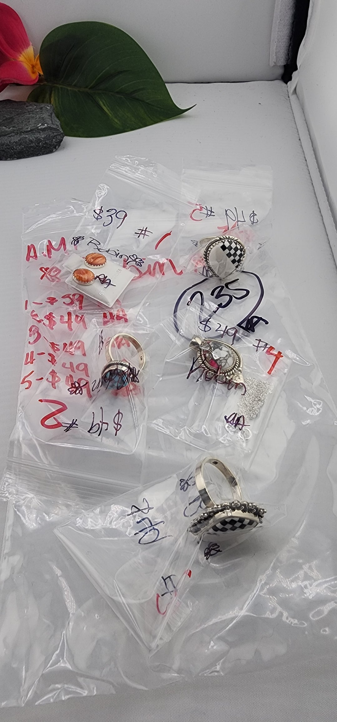 AM SHOW 48HR - RESERVED FOR: 🍀Robin🍀  - 7/17/2025 FL tiktok Live Show - 5 Sterling Silver Items