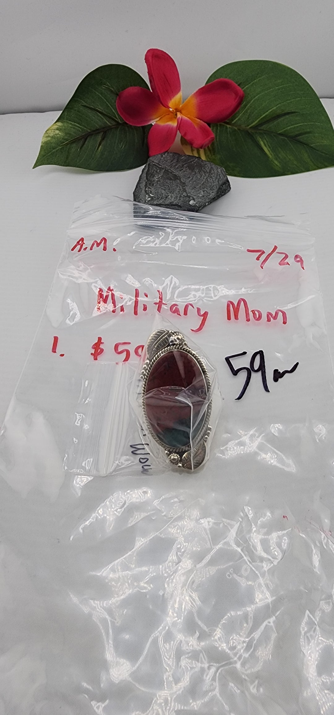 AM SHOW 48HR - RESERVED FOR: MilitaryMom  - 7/29/2025 FL tiktok Live Show - 1  Sterling Silver Items