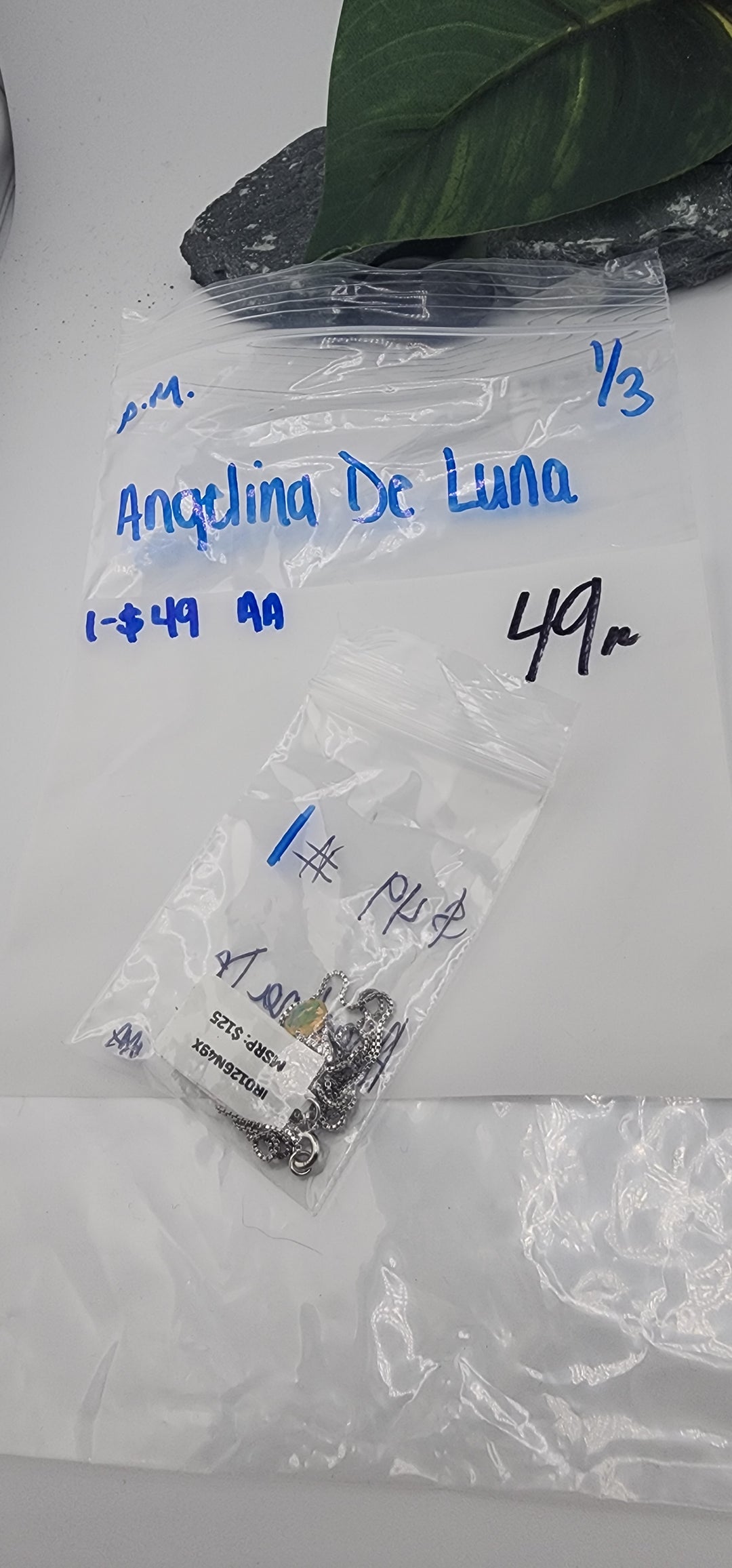 PM SHOW 48HR - RESERVED FOR: Angelina De Luna - 1/3/2026 tiktok Live Show - 1 Sterling Silver Items