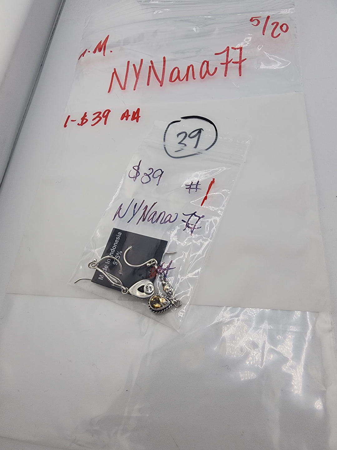NYNANA77 5/20/26 -  1 925 Sterling Silver Items
