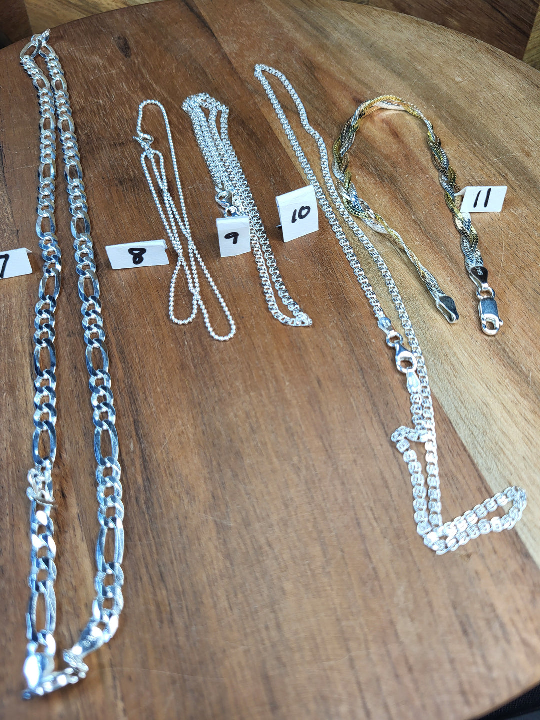 RESERVED FOR: dsdomingue-7/17/24-18 Sterling Silver Items