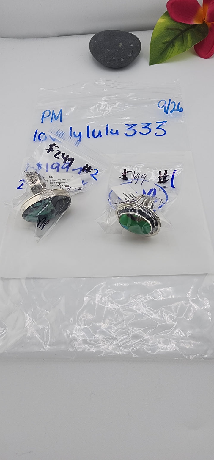 PM SHOW 48HR - RESERVED FOR: lovelylulu333 - 9/26/2025 FL tiktok Live Show - 2 Sterling Silver Items