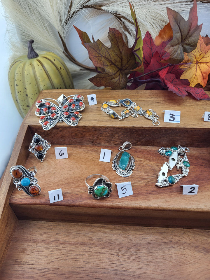 RESERVED FOR: Lizalulu - 10/12/2024 - 5 Sterling Silver Items