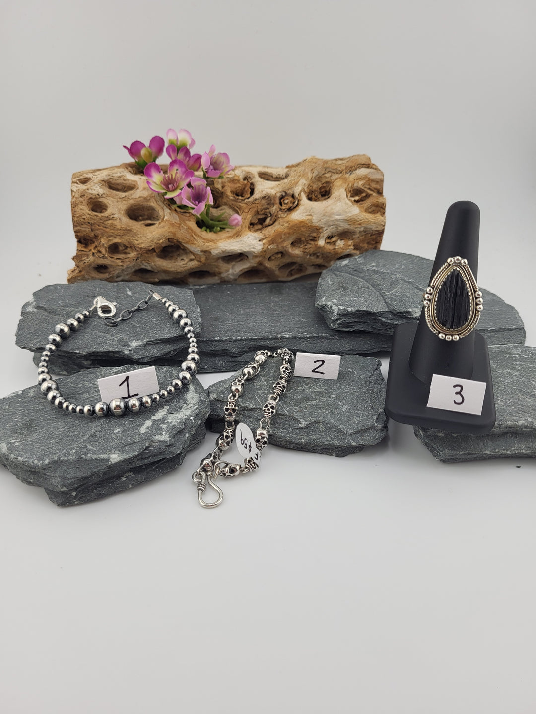 RESERVED FOR:   Theresa🦇💀 (vault) -11/29/2024 - 3 Sterling Silver Items