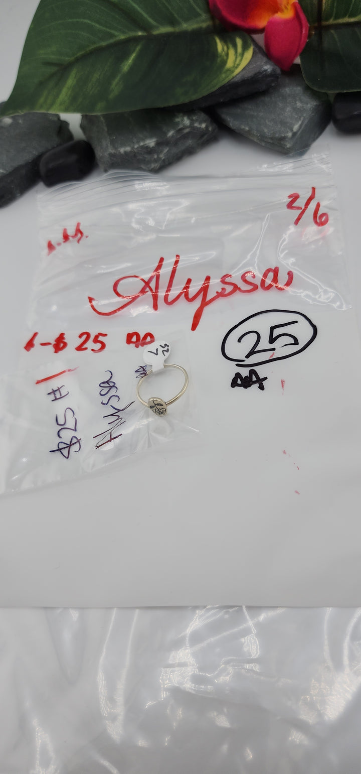 Alyssa - 2/6/26 - 1 925 Sterling Silver Items