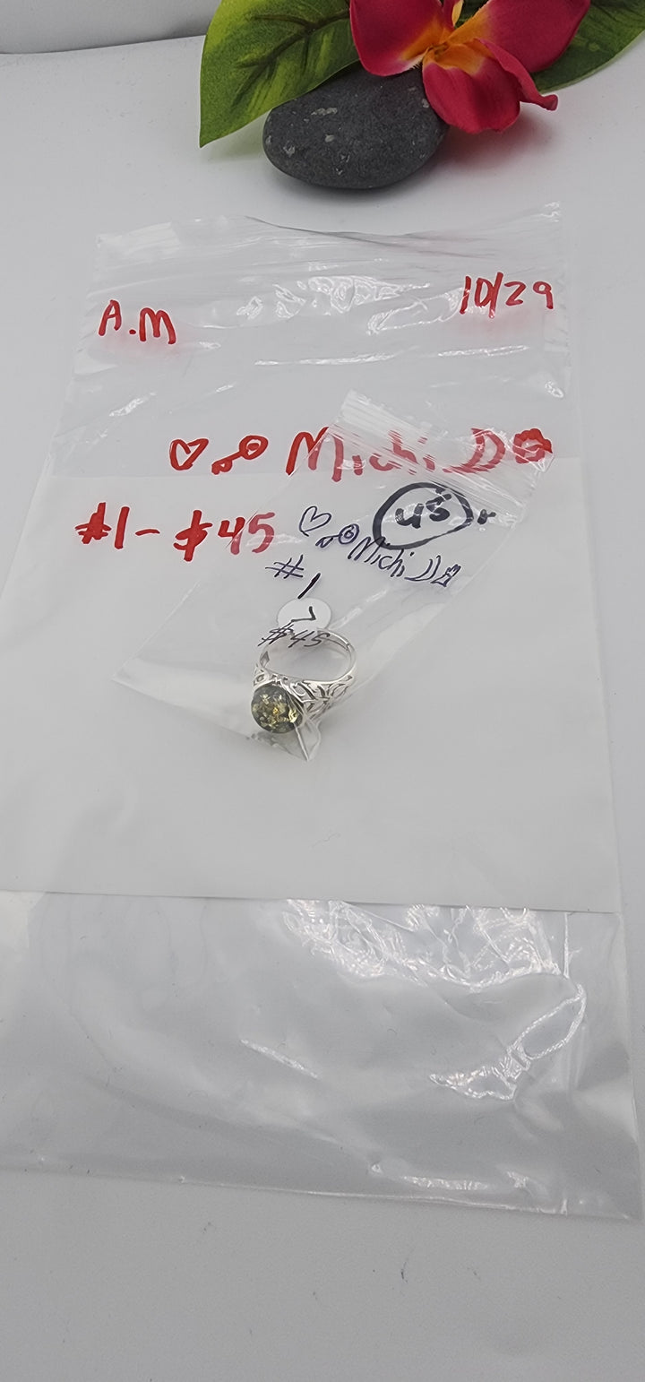 AM SHOW 48HR RESERVED FOR: 🖤🔑 Michi 🌙🕯️- 10/29/2025 FL tiktok Live Show - 1 Sterling Silver Items