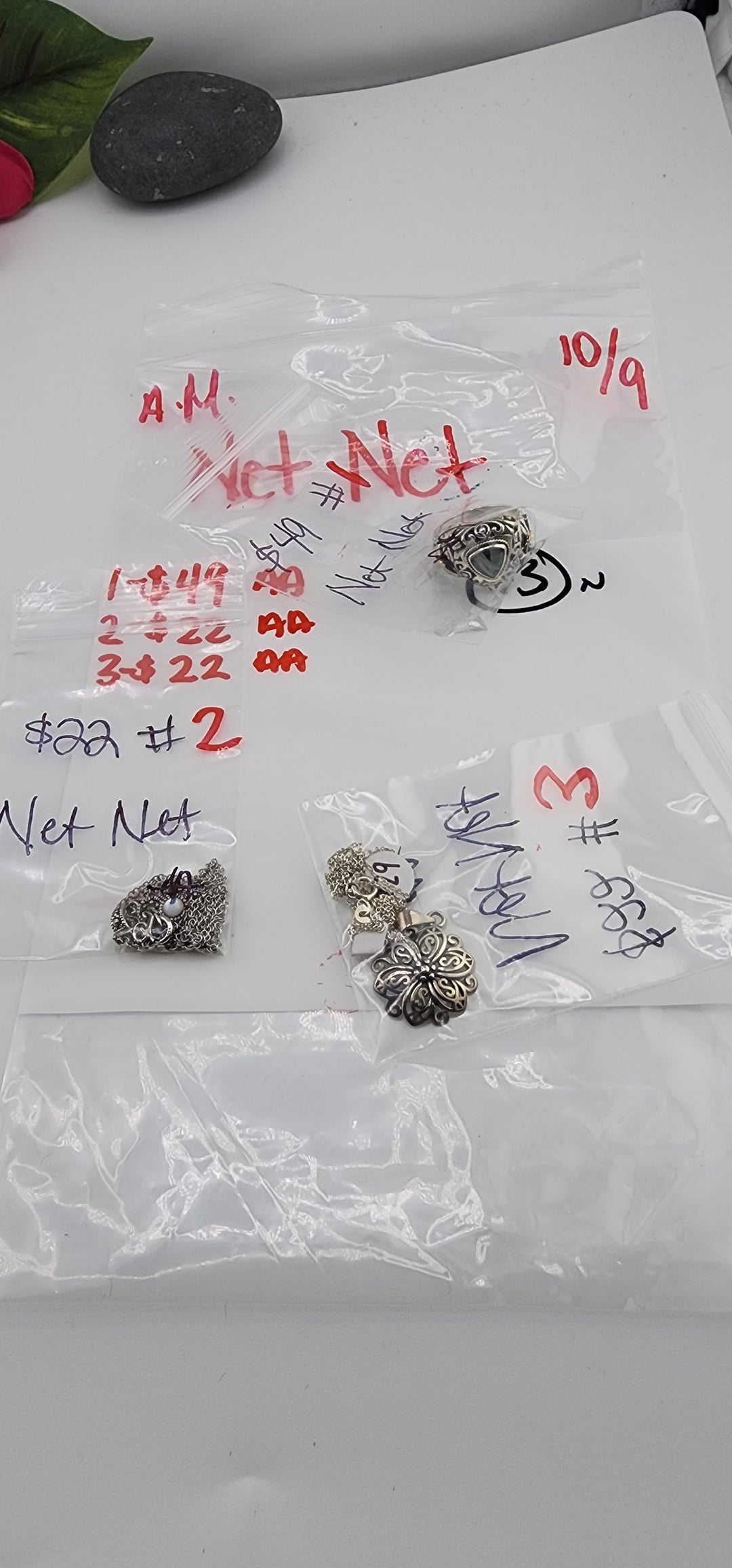 AM SHOW 48HR RESERVED FOR:   Net Net- 10/9/2025 FL tiktok Live Show -3   Sterling Silver Items