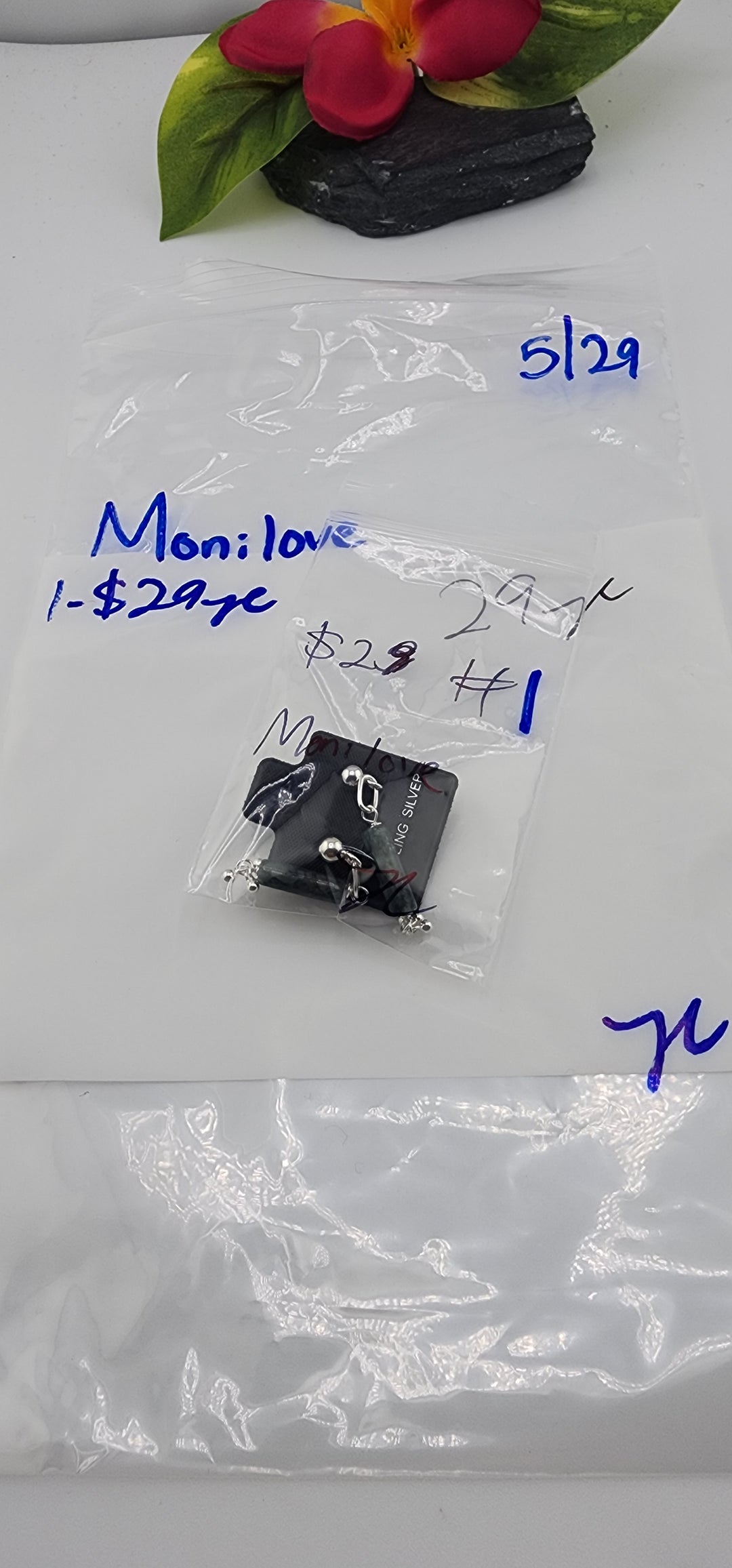 RESERVED FOR: Monilove - 5/29/2025 tiktok Live Show - 1 Sterling Silver Items
