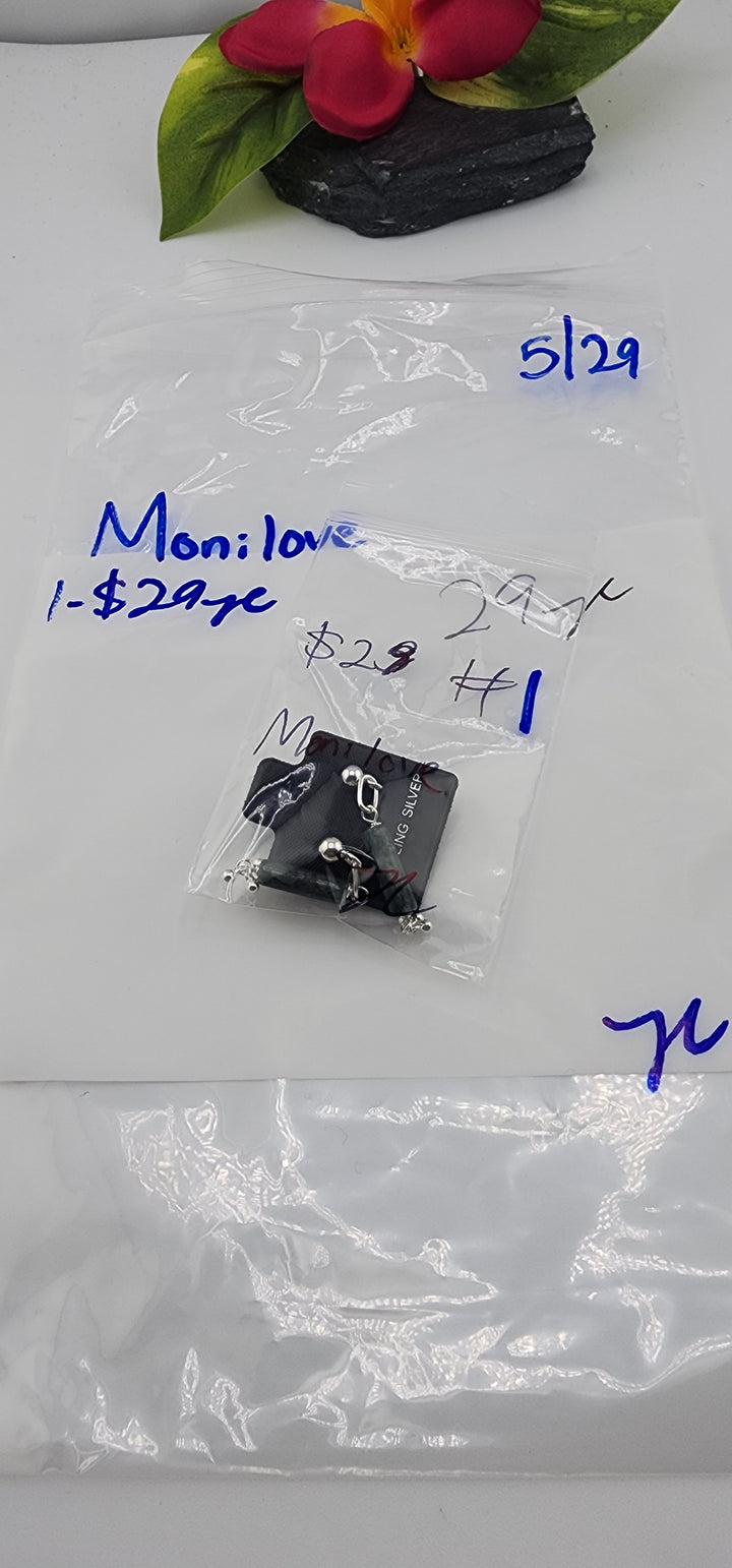 RESERVED FOR: Monilove - 5/29/2025 tiktok Live Show - 1 Sterling Silver Items