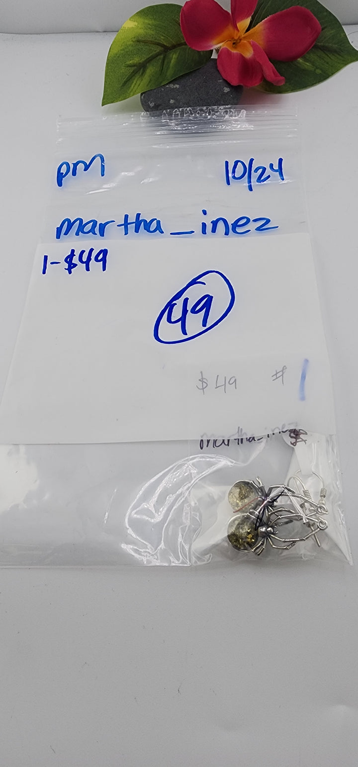 PM SHOW 48HR - RESERVED FOR: martha_inez - 10/24/2025 FL tiktok Live Show - 1 Sterling Silver Items