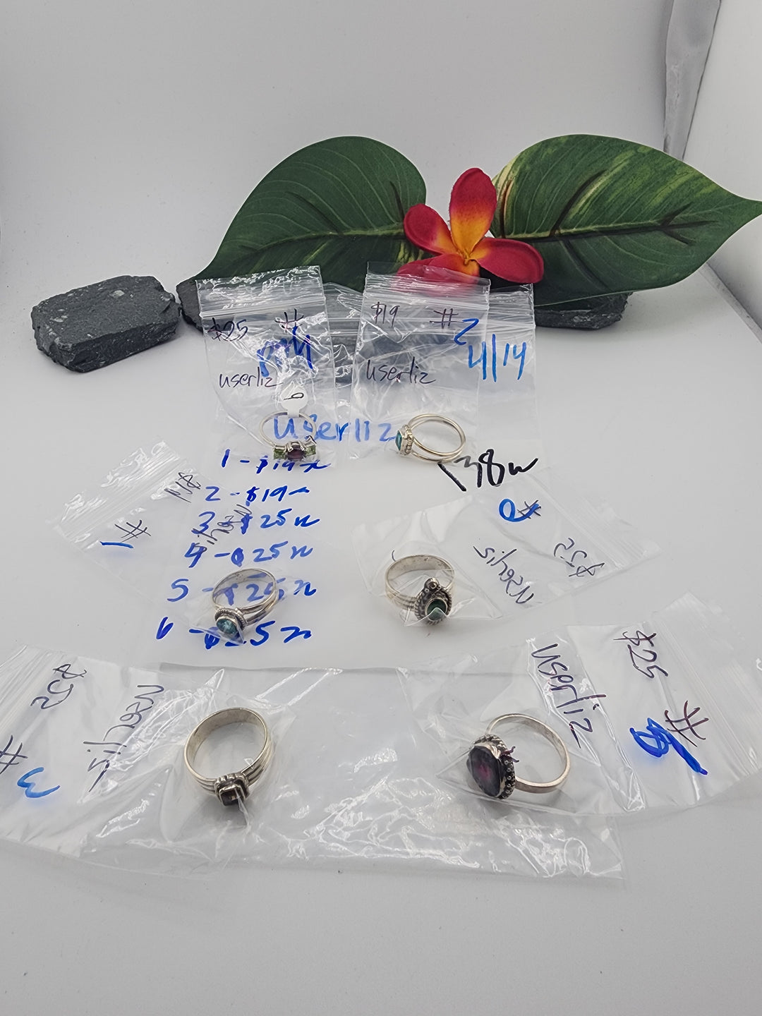 userliz - 4/14/26 PM - 6 925 Sterling Silver Items